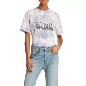 Anine Bing Groovy Tie-Dye Graphic Tee Size XS